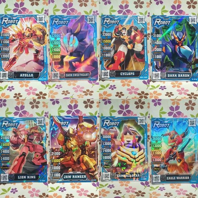hero of robots kartu event promo card SATUAN