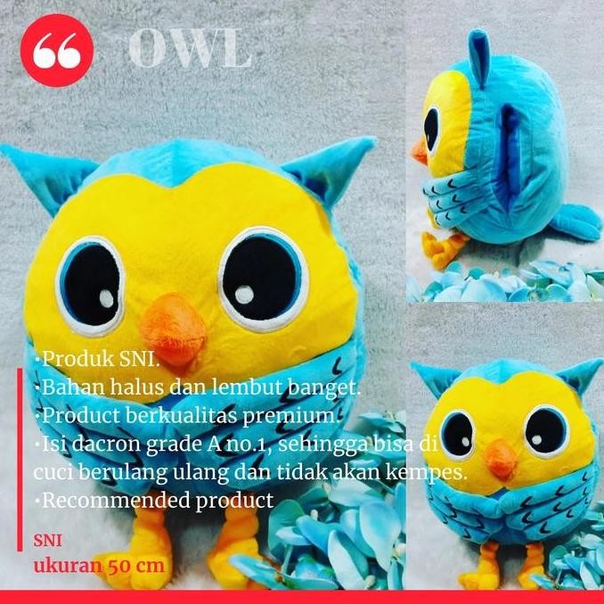 NEW BONEKA OWL ROUMANG JUMBO READY