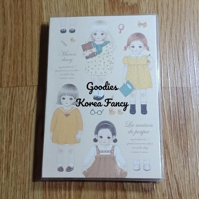

READY Weekly Diary Schedule Maron La Maison De Poupee NEW