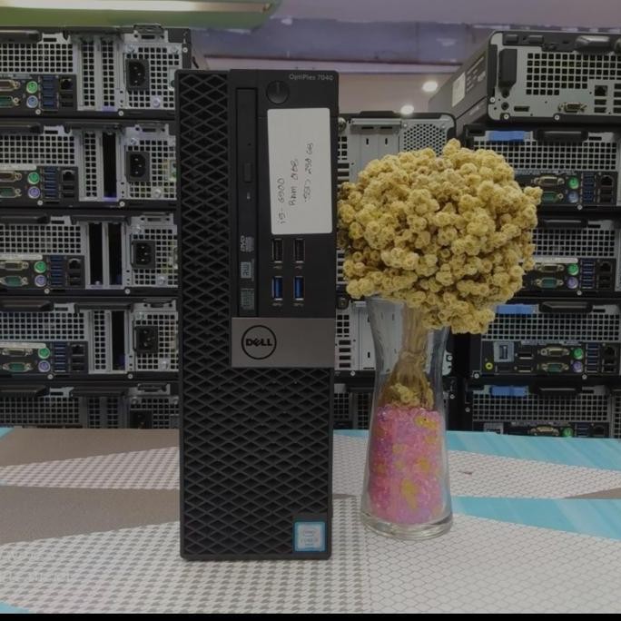 Pc 1Set Dell 7040 I5 6500 Ram 8Gb Ssd 256Gb Led Dell 20Inc New Stok