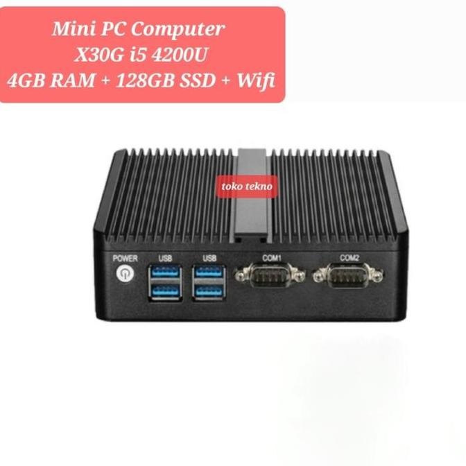 Mini Pc Computer Desktop I5 4200U | Industrial Pc Mini I5 4200U New Stok