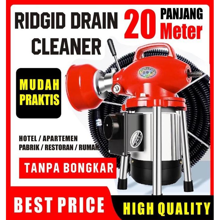 Electric Drain Cleaner machine mesin pembersih pipa air mampet
