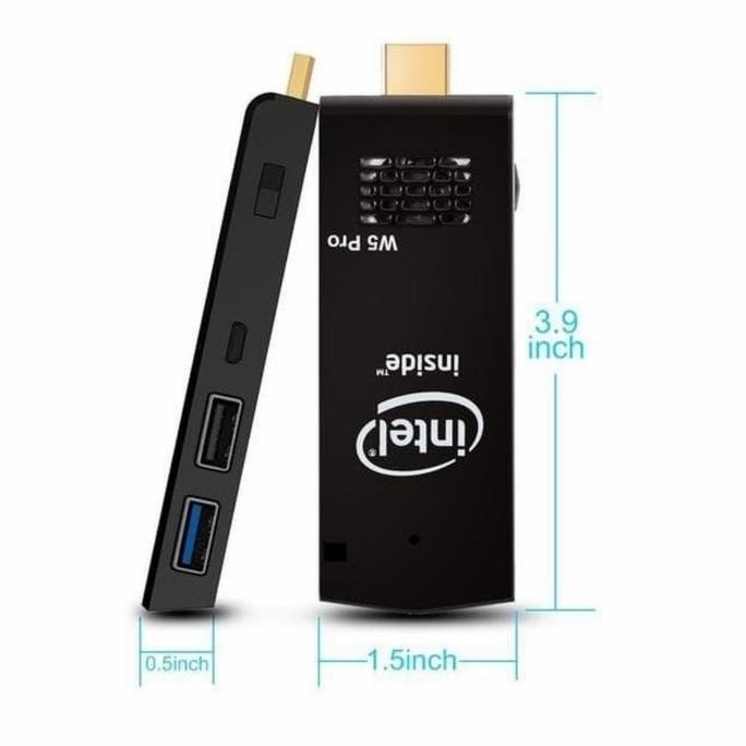 Mini Pc Stick W5 Pro New Stok