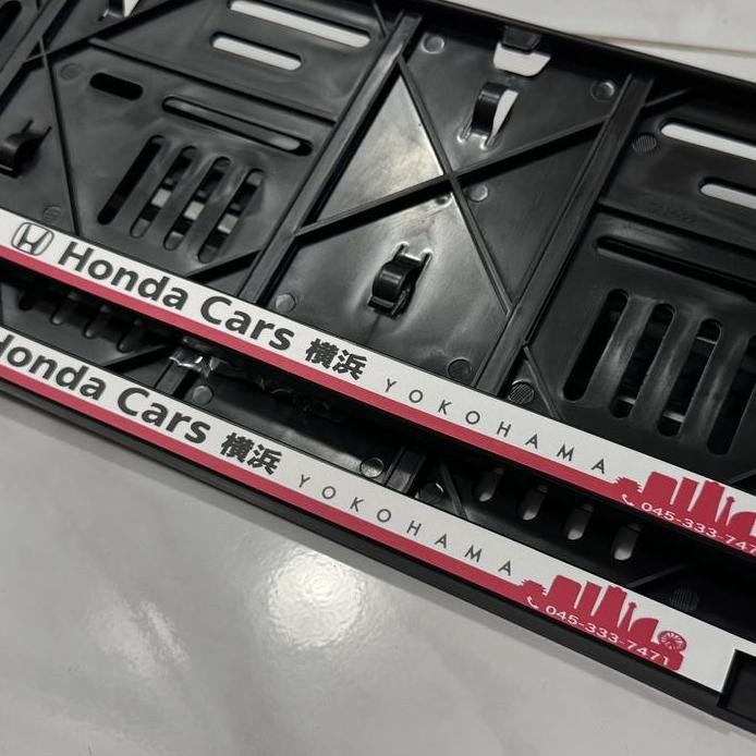Frame plat nomor Honda cars JDM
