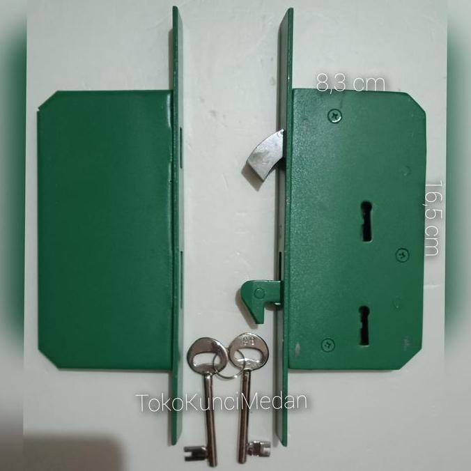 Bodi Kunci Pintu Harmonika / Body Folding Gate Door Pintu Besi