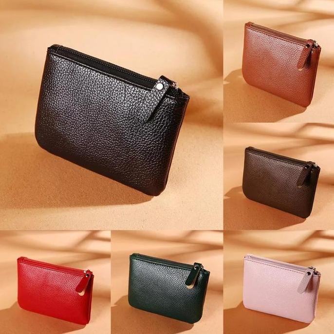 baru dompet mini kulit asli dompet koin kulit asli dompet kecil wanita