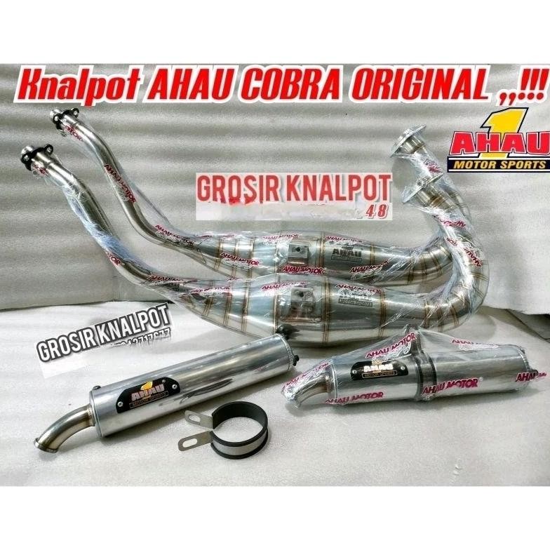Premium Knalpot AHAU Ahau1 Racing ORIGINAL Stainles Model Cobra & NonCobra standar Kawasaki Ninja RR