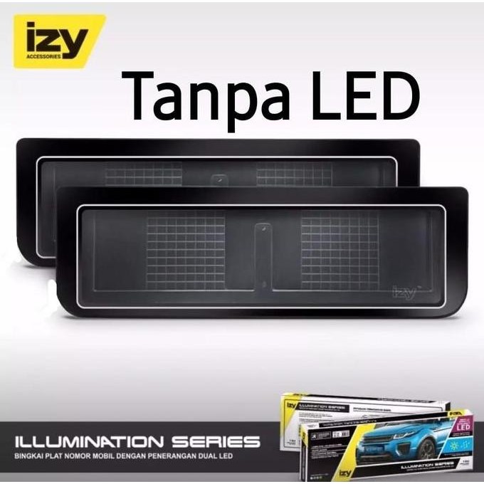 Tempat / Dudukan / Bracket Plat Nomor Mobil Acrylic