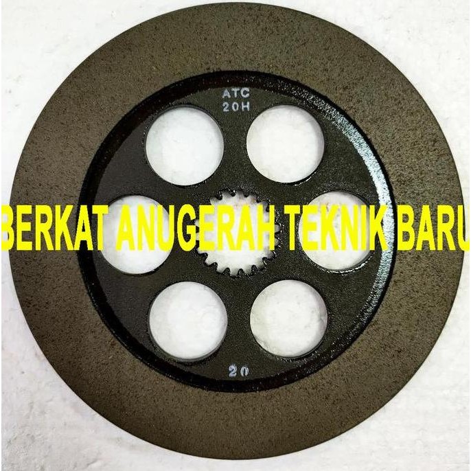 " Kampas Rem / Brake Wheel " Spare Parts Wire Rope Hoist Hitachi 5 Ton