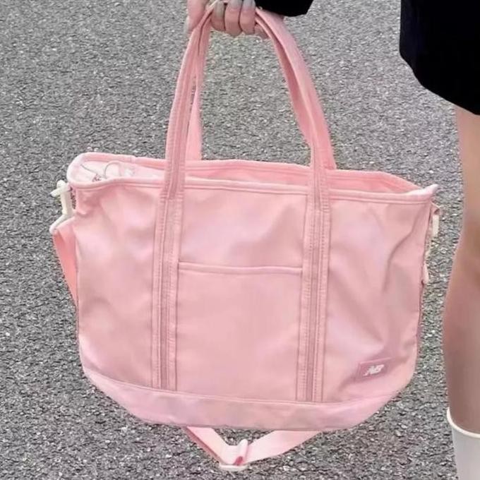 baru Tas Tote Bag Selempang Wanita Pria Nylon Parasut Tebal Antiair Import