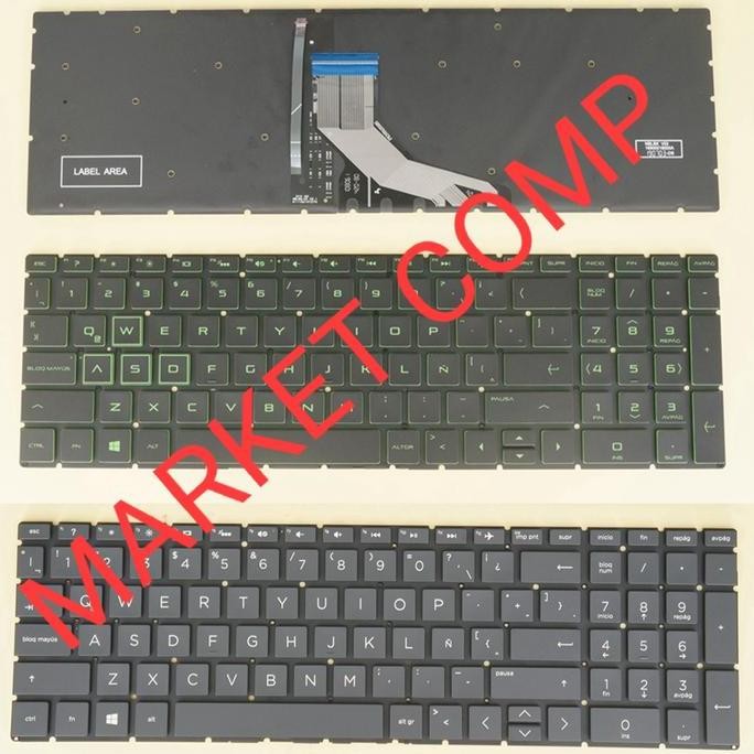 TERMURAH - KEYBOARD HP PAVILION GAMING 15 EC 15EC 15-EC 15-EC0001AX 15-EC0003CA 15-EC0013DX 15-EC002