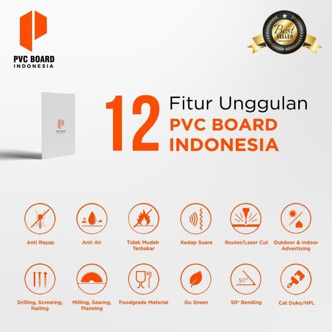 PVC Custom 80x60 18mm | Custom PVC Foam Board | PVC Foam Board Lembara