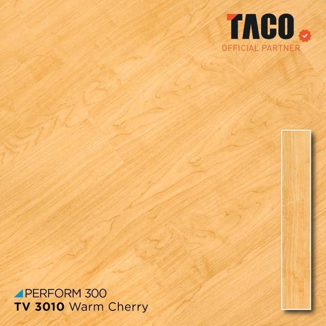 TACO Lantai Vinyl 3mm - TV 3010 Warm Cherry