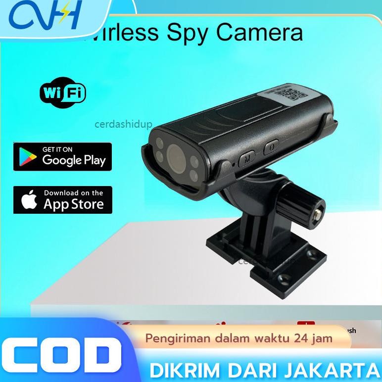NEW [Ready Stock] Spy Camera Mini Wifi Baterai Internal FHD 2MP Kamera Cctv Mini Tersembunyi Tanpa K