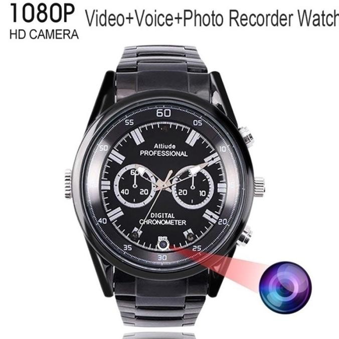 NEW Jam Tangan Kamera Rahasia HD 1080P Smartwatch Spy Cam Kamera Tersembunyi Action Sport Cam WATCHC