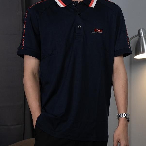 Hugo Boss Paule 2 Slim Fit Luxury Cotton Polo Shirt Kaos Polo Hugo Boss