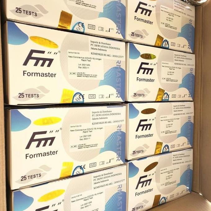 Formaster Antigen Ag Isi 25T Omicron Deteksi