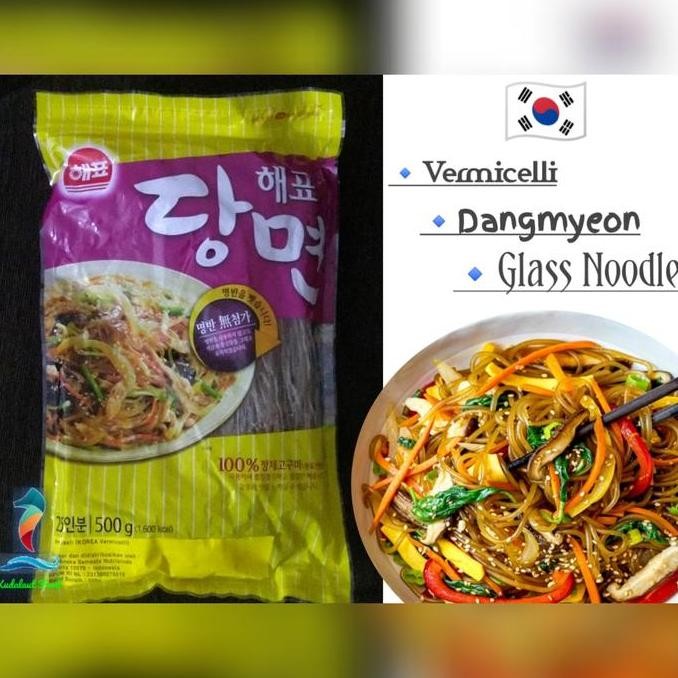 

Sajo Korea Vermicelli/Dangmyeon/Glass Noodle ; 500 G Kualitas Terbaik Harga Termurah