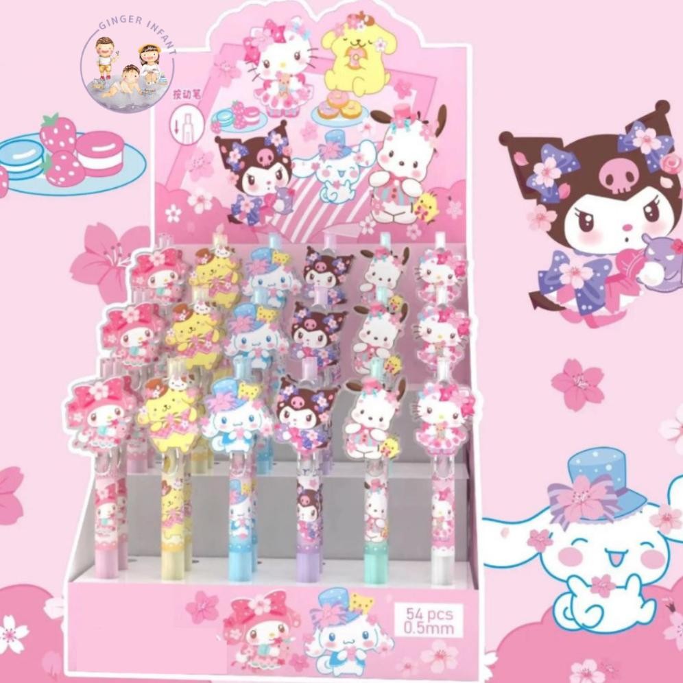 

Cod Gingerinfant Pulpen Sanrio Sakura Pen Gel Model Cetek Klik Sanrio Melody Cinamonrol Rd-67