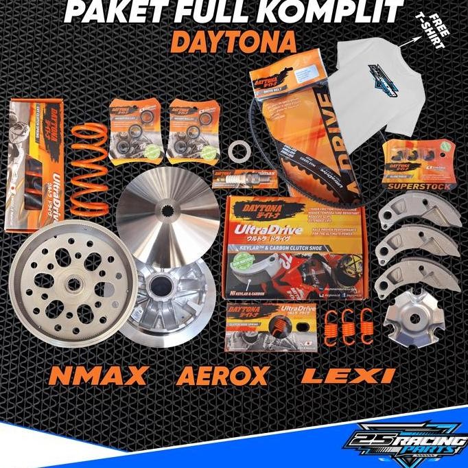 Paket Cvt Full Daytona Nmax - Aerox - Lexi Paket Komplit Super Full Upgrade Cvt Yamaha Mio Karbu Mio