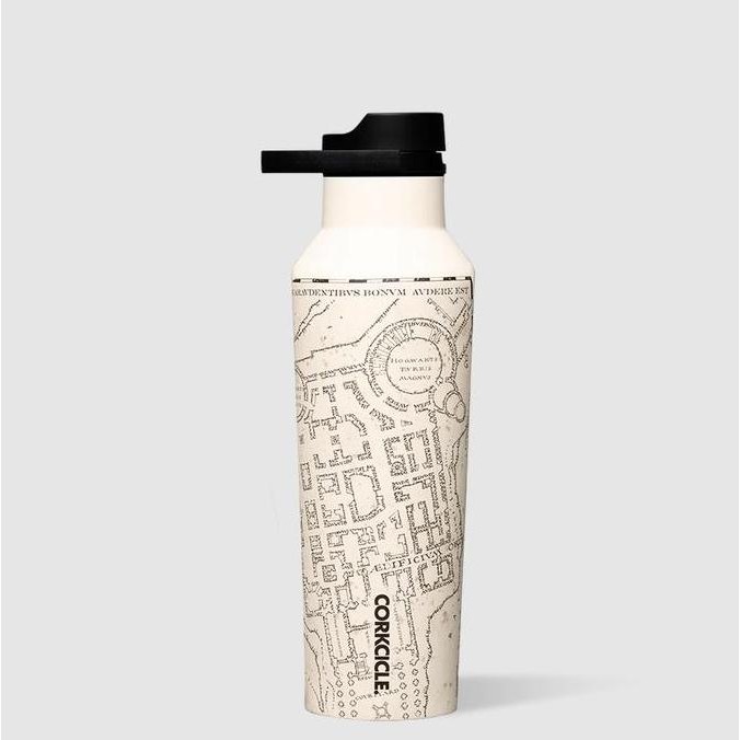 TERBARU Corkcicle 20oz Sport Canteen Harry Potter Marauders Map