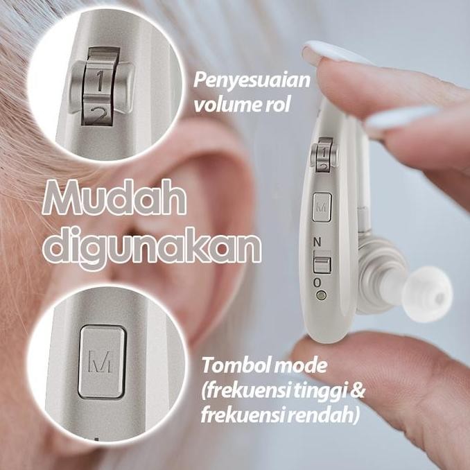 STAETAS Original alat bantu dengar  pendengaran telinga tuli orang tua