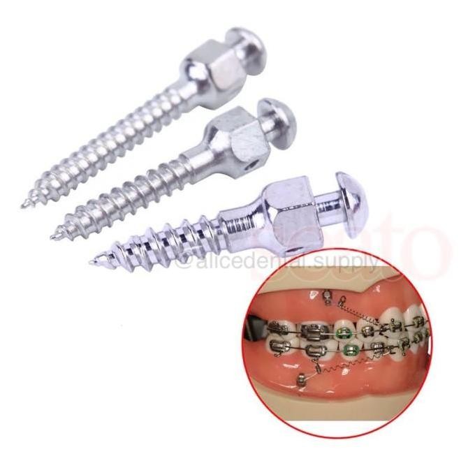 Dental mini screw ortho orthodontic screw implant screw implan