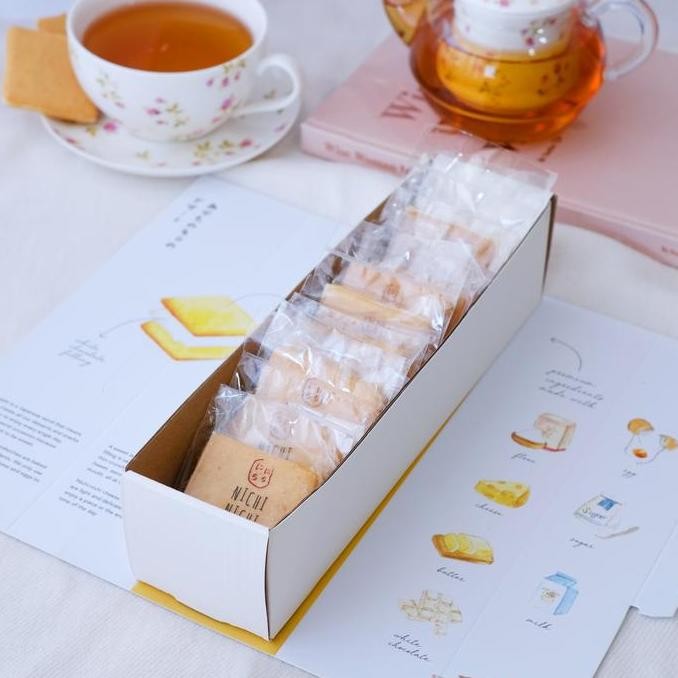 

Cheese Cookie Sandwich - Kue Kering Cheese Jepang Enak BESTSELLER!! Nichi Nichi by Farine SAM