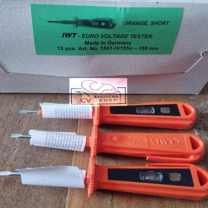 Iwt Germany Test Pen Tespen 155Mm / Obeng Tespen Iwt Jerman