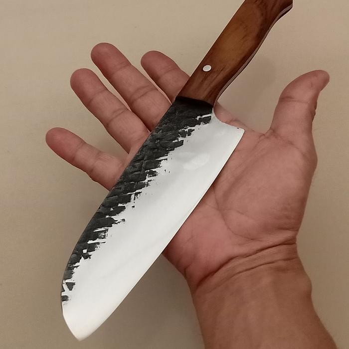 Pisau Dapur Santoku Japanesse Knife Full Tang Original Dan Terpercaya
