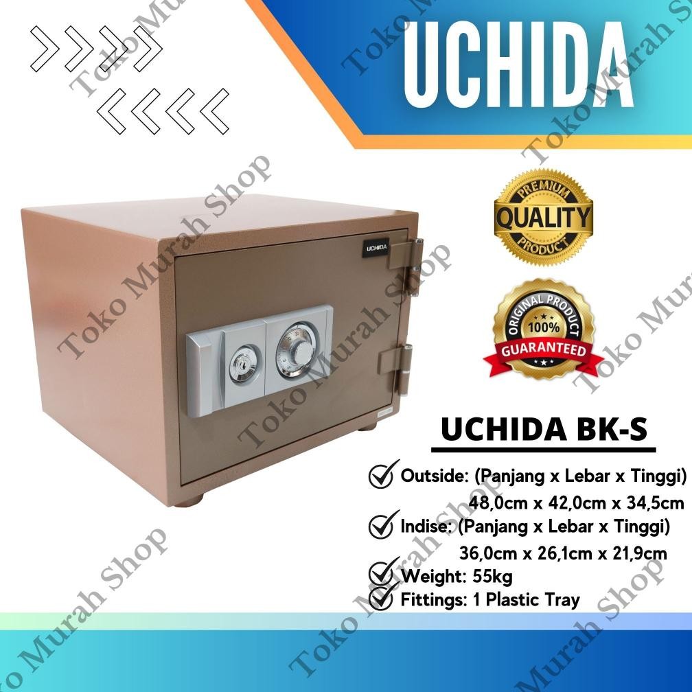 Brangkas / Brankas Uchida BK-S Tahan Api Bergaransi Resmi Uchida