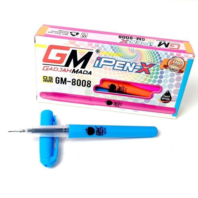 

Up Harga Grosir 1Kotak /12Pcs Pulpen Ipen-X 0.5Mm Gm-8008 Gadjah Mada