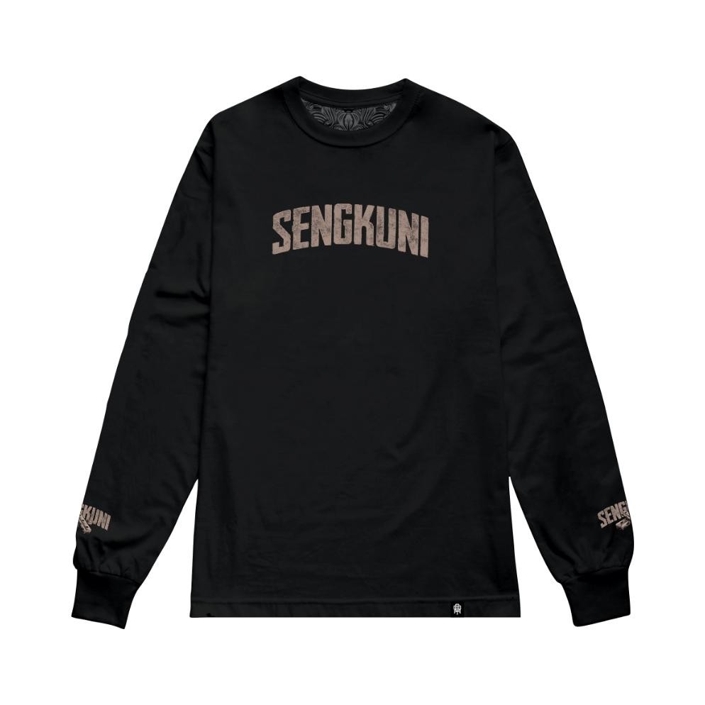 Promo Orarie - Kaos Atasan Lengan Panjang Sengkuni Hitam