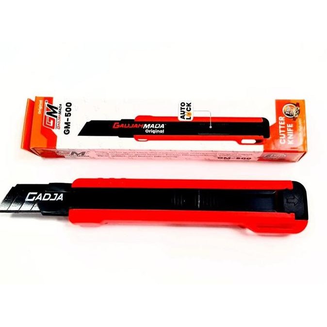 

Up Harga Grosir ( 1Pcs ) Pisau Cutter Besar Gm-500 Anti Karat Auto Lock