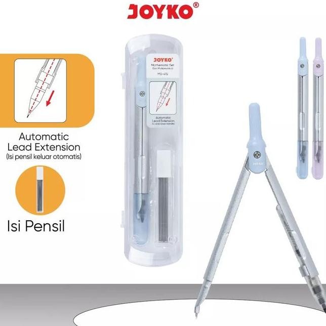 

Jangka Set With Automatic Lead Math Set Joyko Ms415