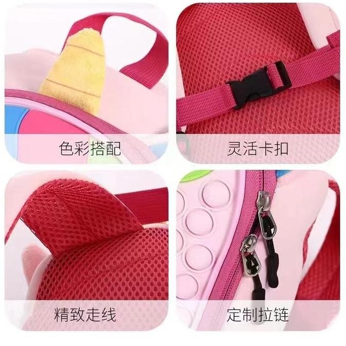 

Miliki Tas Ransel Sekolah Anak Backpack Pop It Lucu Premium Model Karakter