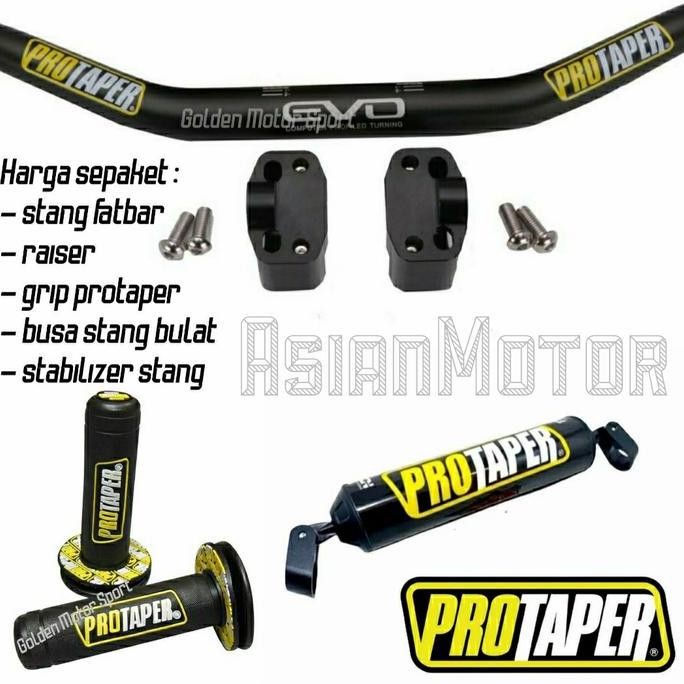 Stang Protaper Evo Low Satu Set Original Klx,Dtracker,Vixion,Crf Dll