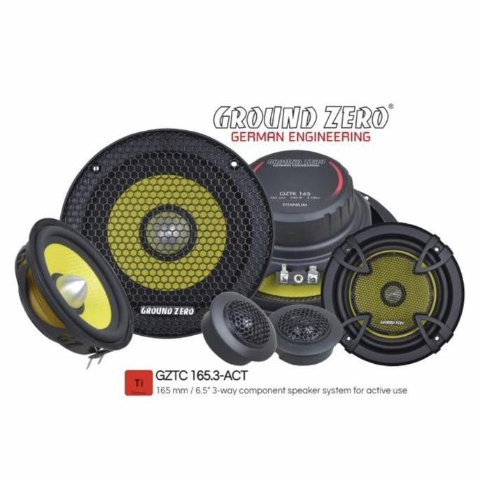 Speaker 3way GroundZero GZTC 165.3 ACT