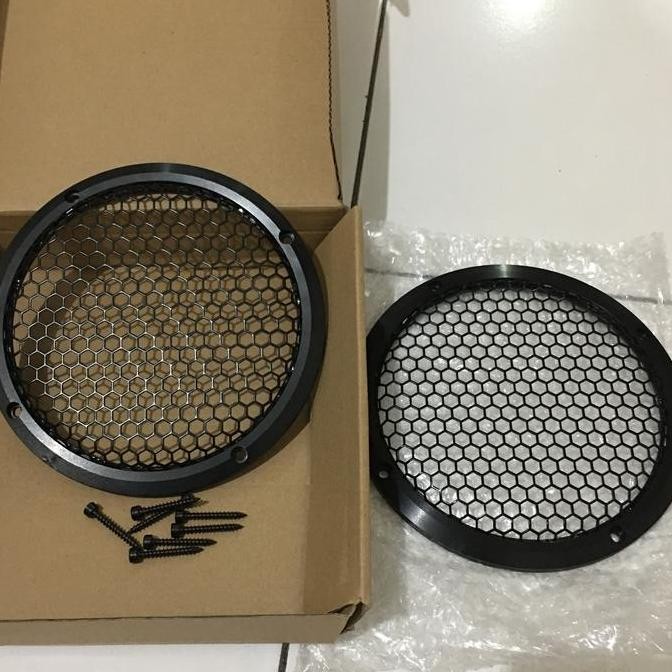 NEW Grill / tutup midbass 6.5 inch universal . Pelindung cover midbass
