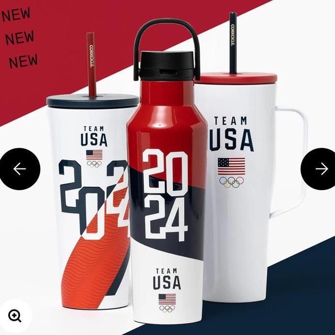 READY NEW Corkcicle Official Team USA Olympic 2024 Always Original
