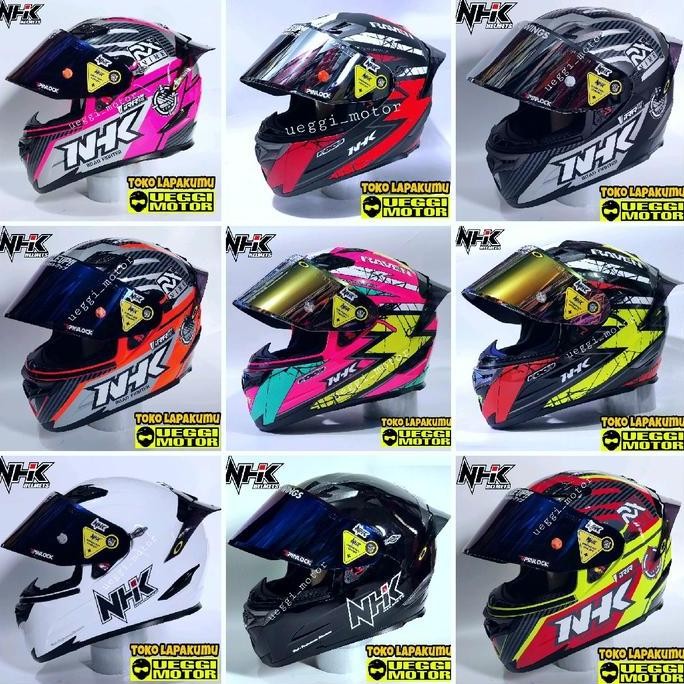 TERMURAH - HELM NHK RX9 RACER X PAKET GANTENG