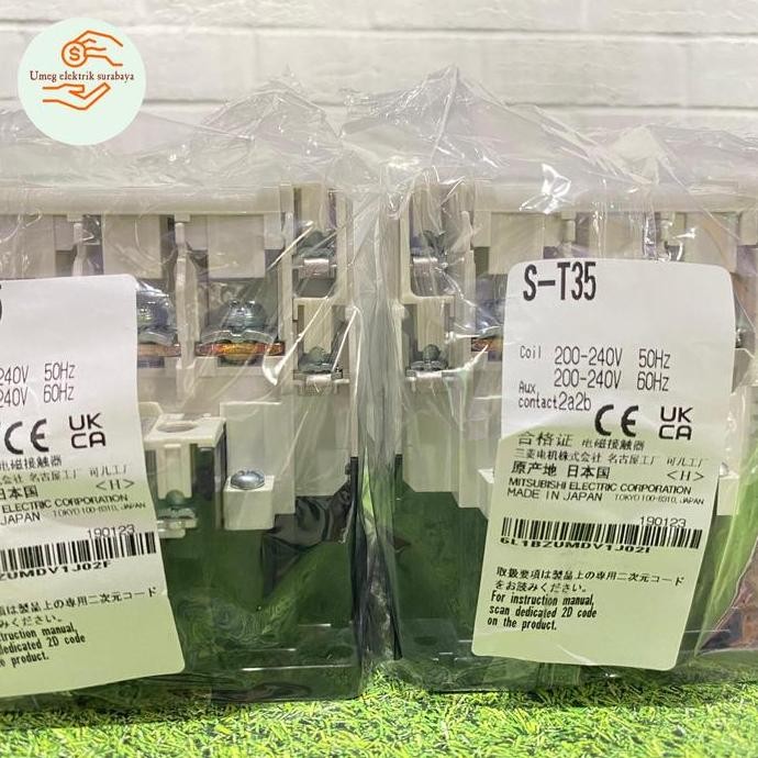 TERMURAH - KONTAKTOR ST35 MITSUBISHI CONTACTOR ST-35 ORIGINAL