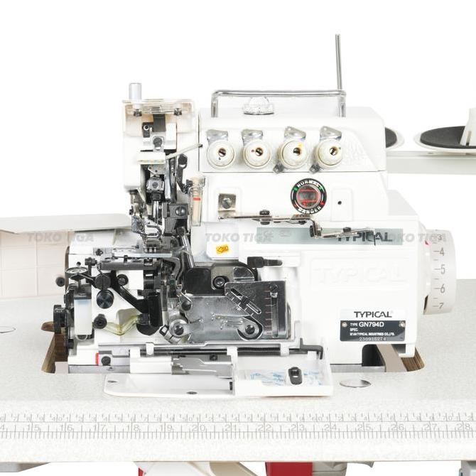Mesin Obras 4 Benang TYPICAL GN794D / GN-794D Servo Direct ive Motor