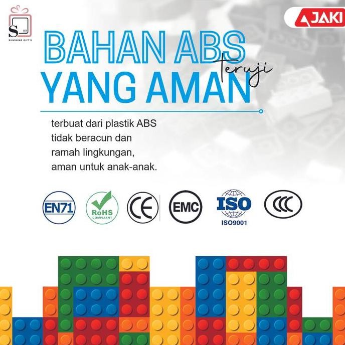 Brick / Lego Bear Magnetic Suction Body Capy Bara Anak Balok Capybara Mini Nano 3D Puzzle Brick Kapi