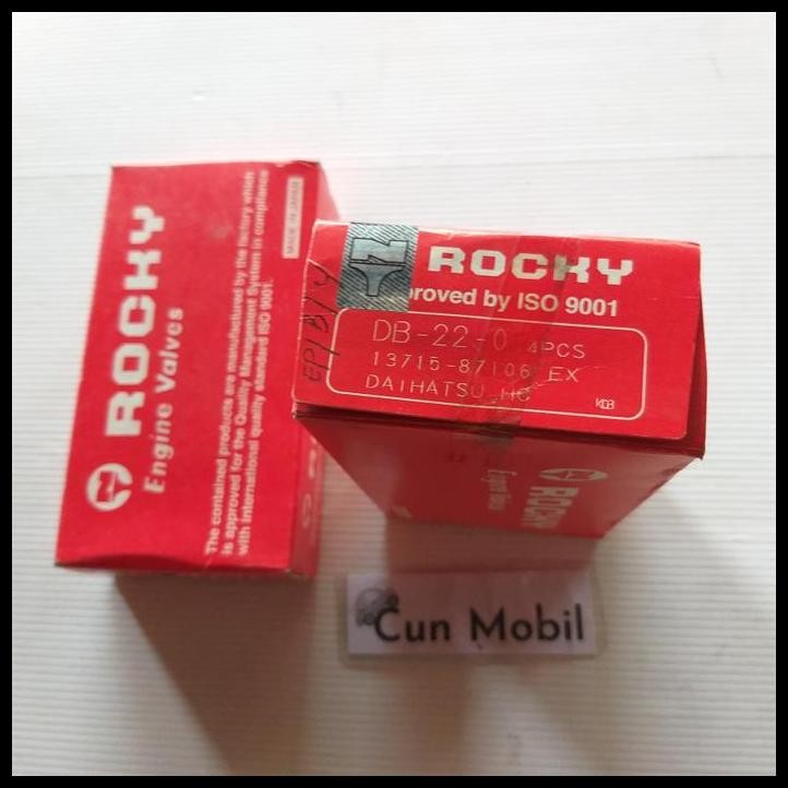 TERMURAH KLEP VALVE ZEBRA 1300CC,ESPASS1300CC, CLASSY API EX DB 22 ROCKY JEPANG 