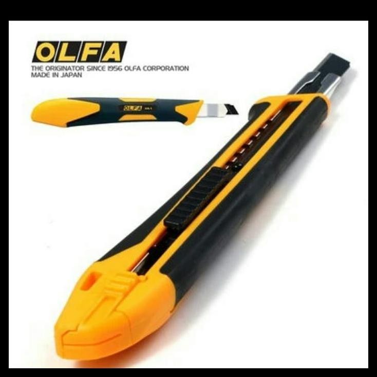 

HOT DEAL OLFA XA-1 FIBERGLASS-REINFORCED RUBBER GRIP PRECISION 9MM KNIFE CUTTER !!!!!