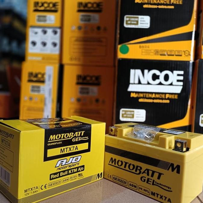 Aki Motor Kawasaki Klx 250 Motobatt Mtx7A