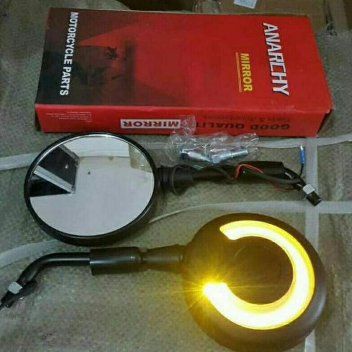 Spion Scoopy Lampu Led / Spion Lampu Scoopy Beat - Vario-Vespa-Fino