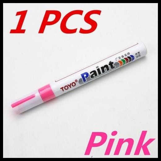 

DISKON SPIDOL BAN TOYO PINK / PAINT MARKER PINK TOYO HIGH QUALITY !!