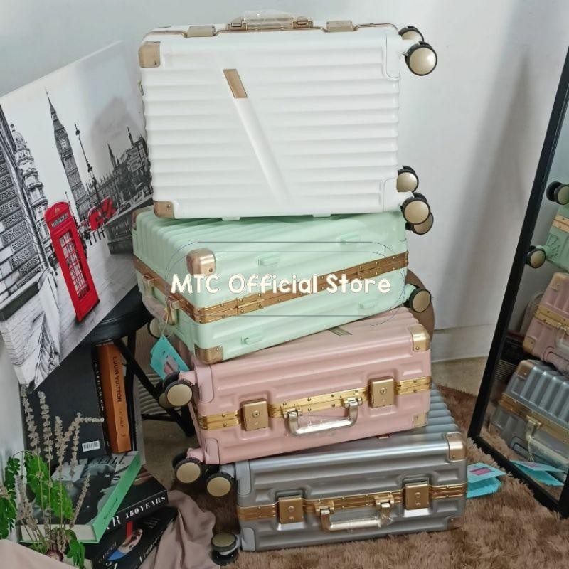 Gbs Koper Kabin & Bagasi 20 Inch Cabin Suitcase 24 Inch Polycarbonate Luggage With Tsa Lock